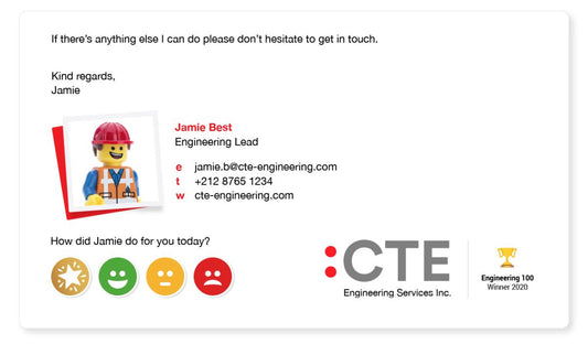 6 Tips On Creating A Professional Email Signature Block - Print Peppermint