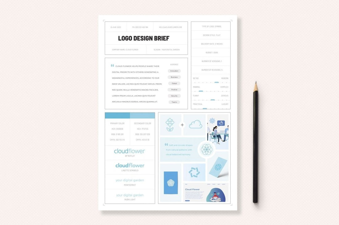 8 Tips to Write the Perfect Logo Design Brief - Print Peppermint