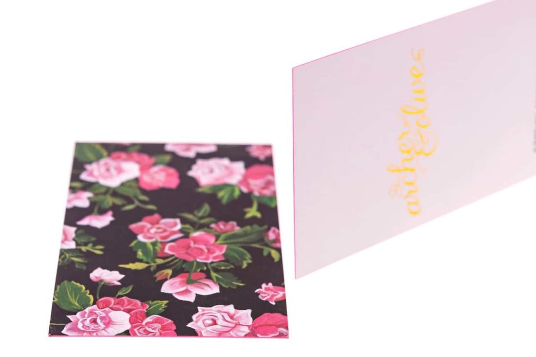 archer design Business Card Design Example - Print Peppermint