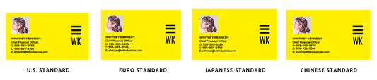Business Card Sizes - in Pixels, Inches, & Metric - Print Peppermint