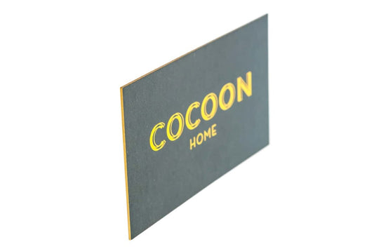 cocoon home interiors Business Card Design Example - Print Peppermint