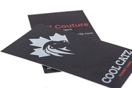 cool catz tech Business Card Design Example - Print Peppermint