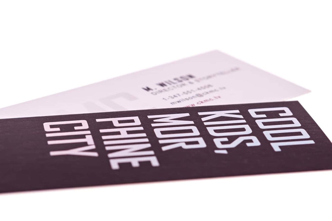 cool kids morphine city Business Card Design Example - Print Peppermint