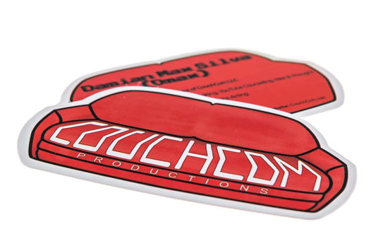 couchcom video Business Card Design Example - Print Peppermint