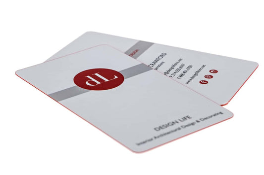 design life architecture interiors Business Card Design Example - Print Peppermint