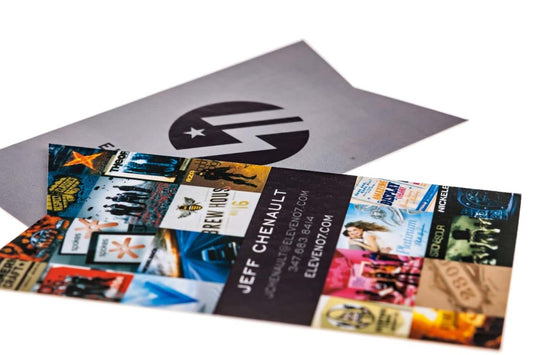 eleven07 creative fil Business Card Design Example - Print Peppermint