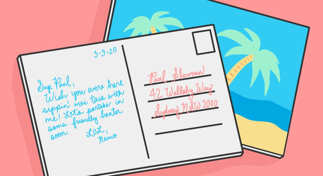 How to address a postcard? A Step by Step Guide - Print Peppermint