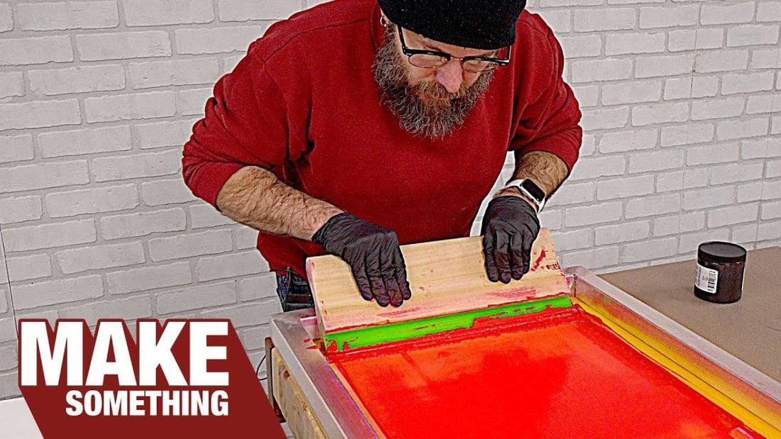How to get started in Screen Printing - A Step by Step Tutorial - Print Peppermint