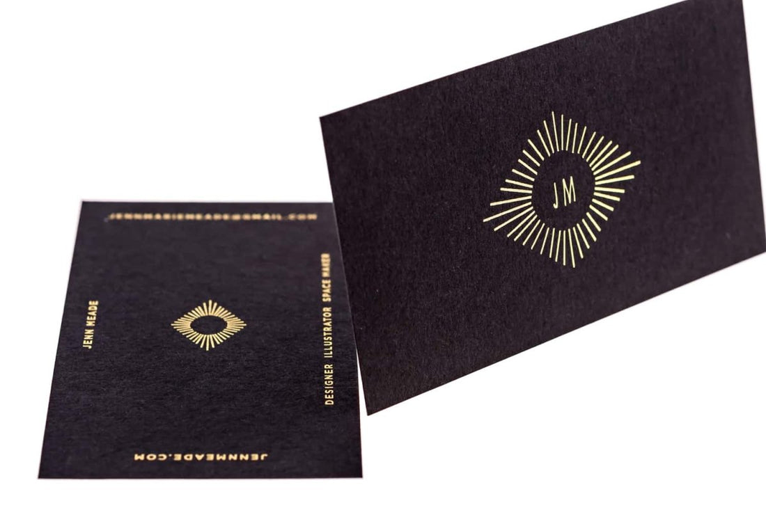 jenn mede Business Card Design Example - Print Peppermint