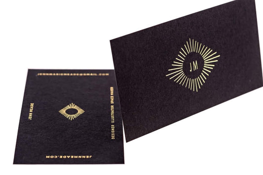 jenn mede Business Card Design Example - Print Peppermint
