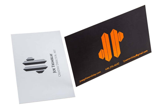 joseph trembl Business Card Design Example - Print Peppermint