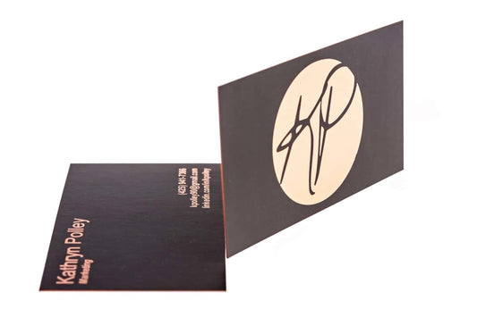 kathryn polley marketing Business Card Design Example - Print Peppermint