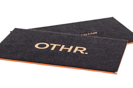 othrco marketing agency Business Card Design Example - Print Peppermint
