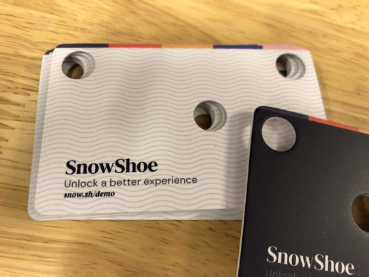 SnowShoe Introduces Spark Card™, First IOT Paper Product for Customer Authentication - Print Peppermint