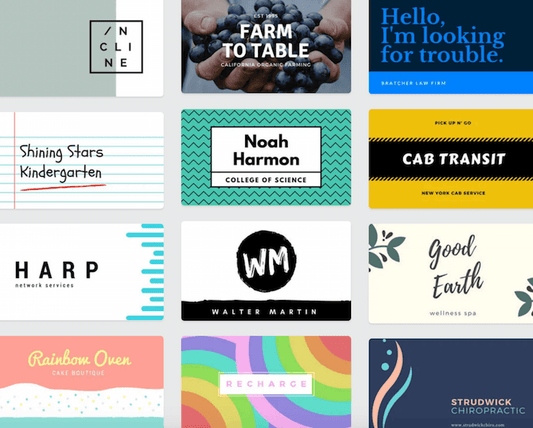 This or That: How to Choose the Perfect Business Card Template - Print Peppermint