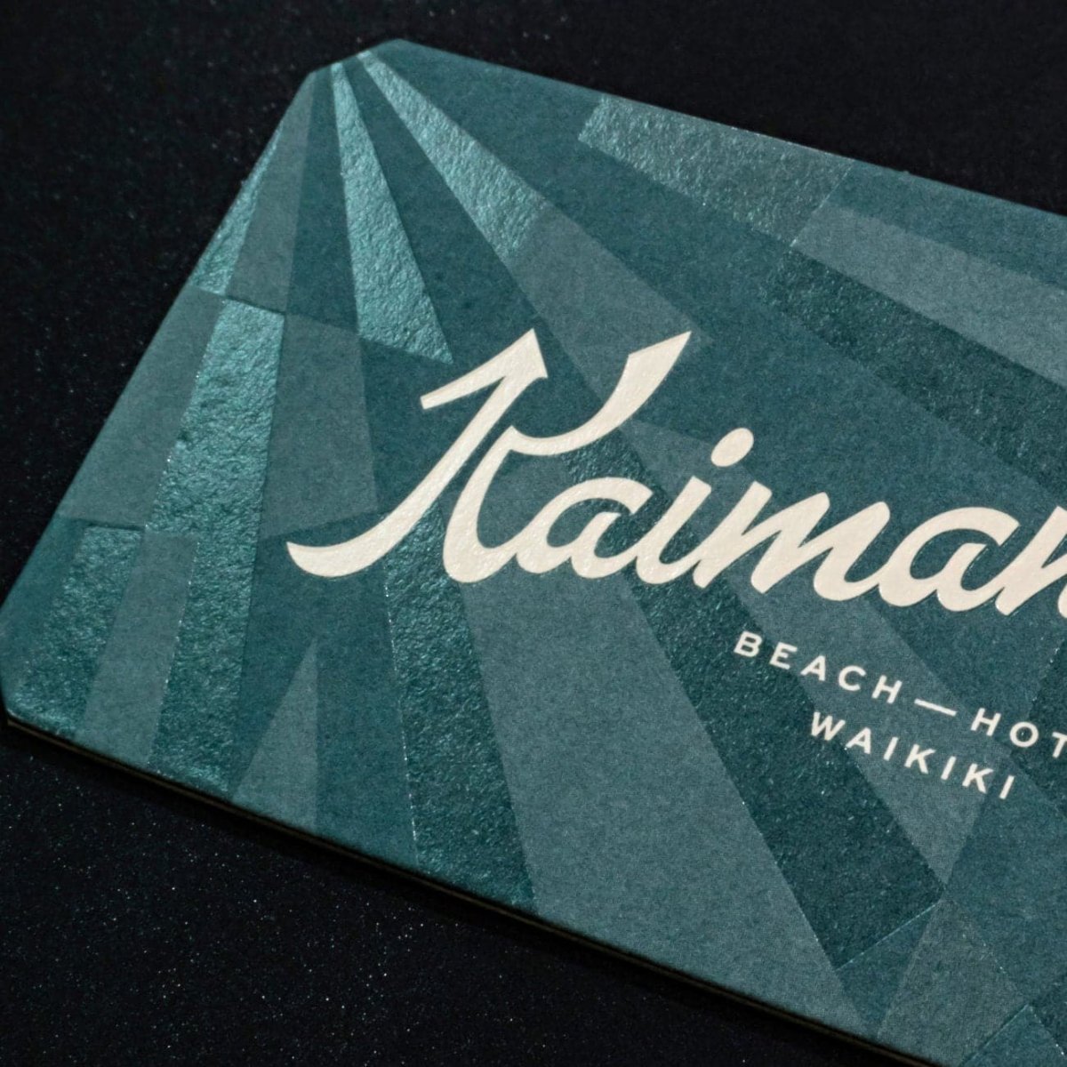 print - Die Cut Business Cards - Print Peppermint - custom