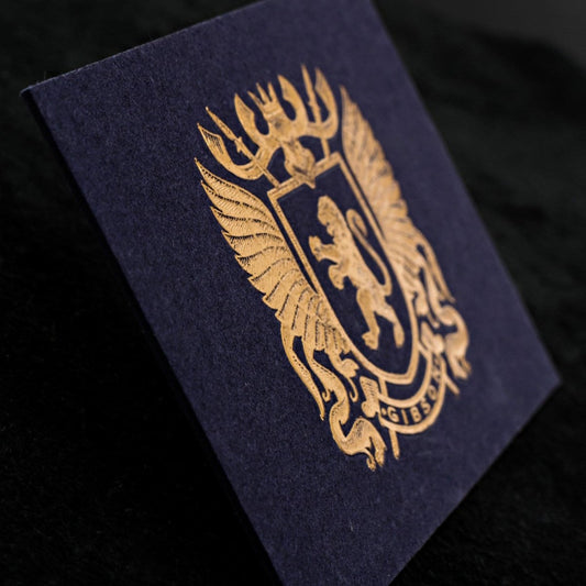 print - Foil Business Cards - Print Peppermint - custom