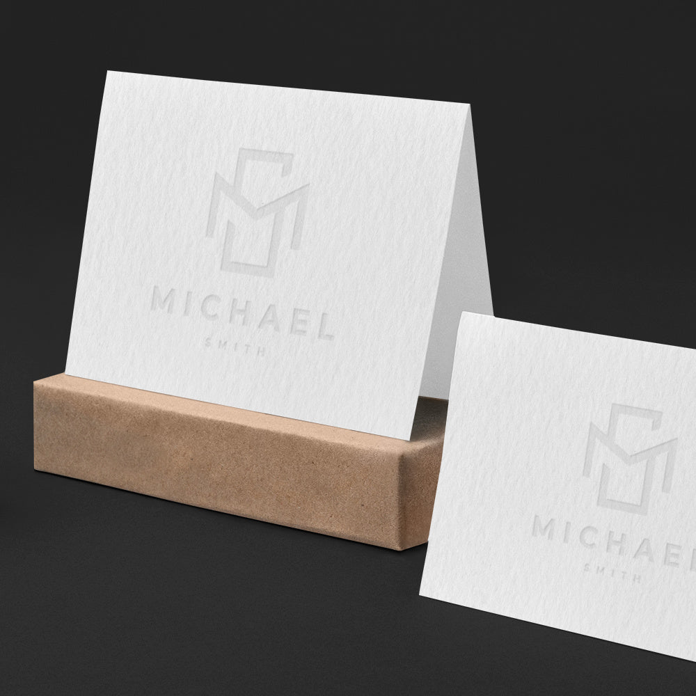 print - Letterpress Stationery - Print Peppermint - custom