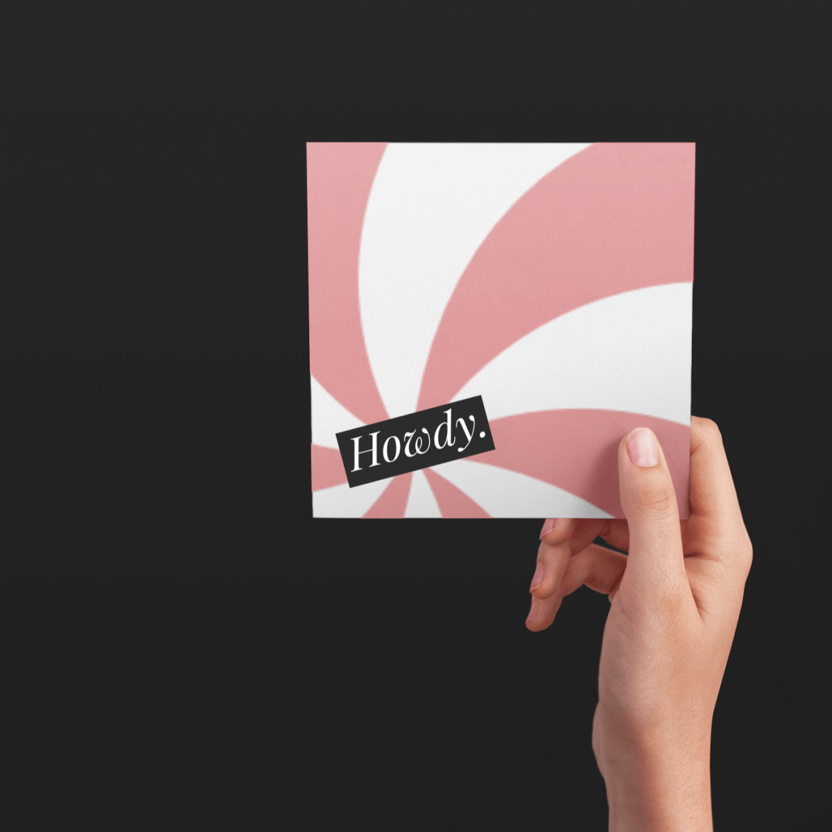 print - Notecards - Print Peppermint - custom