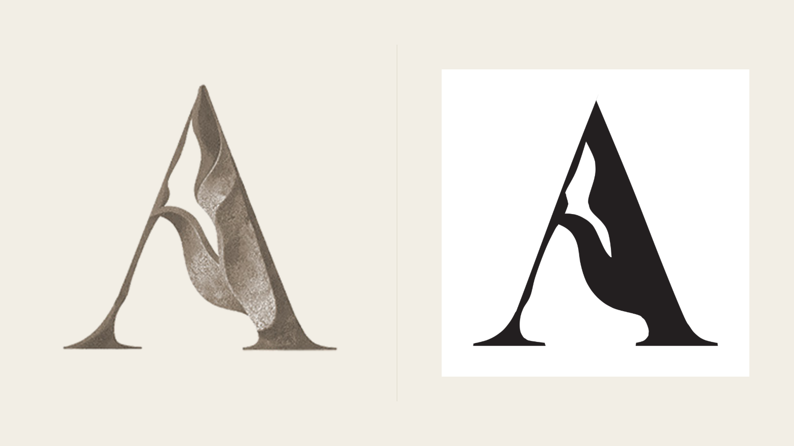 Alvarez Stone original compared with its press-ready redraw