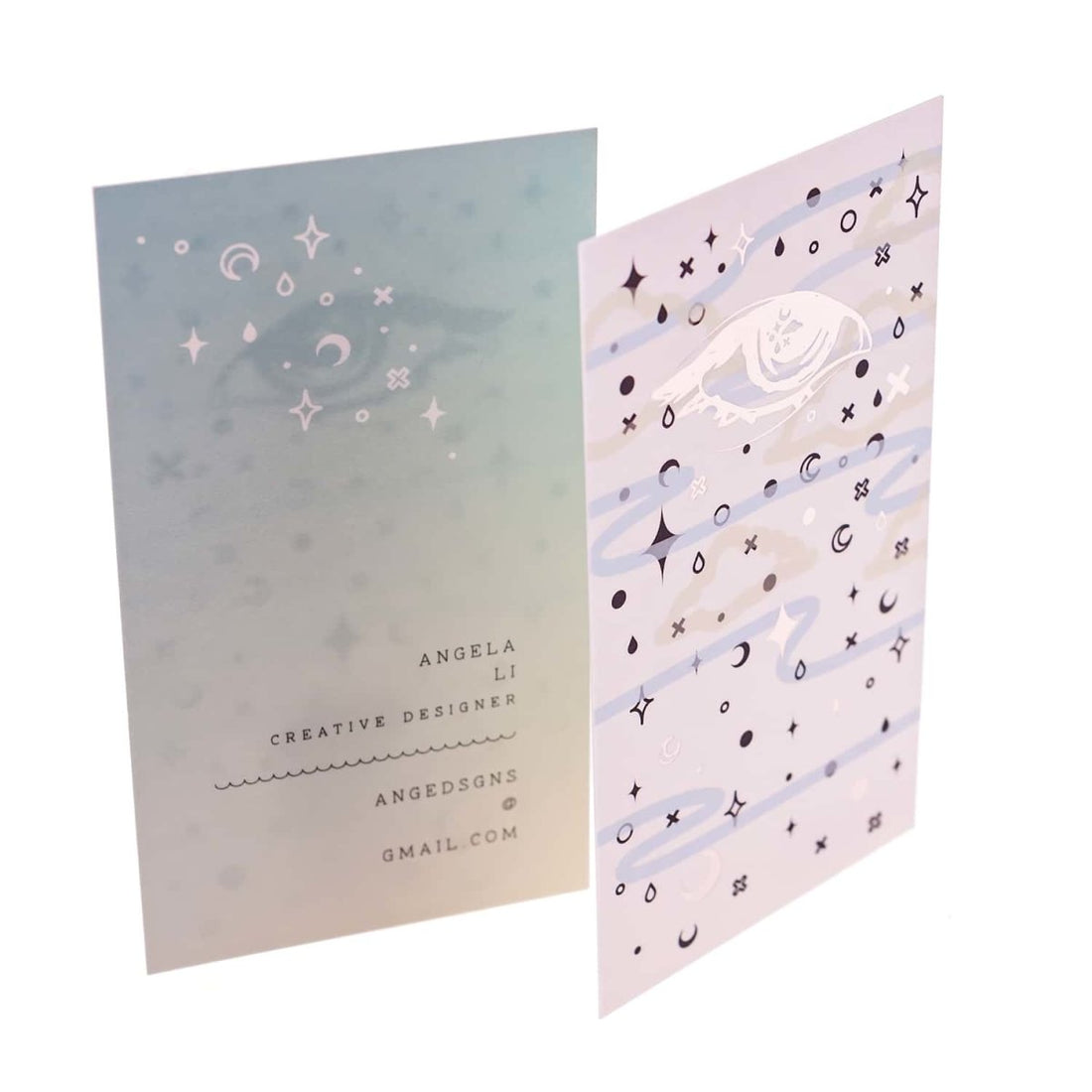angela li designer Visitenkarten-Designbeispiel - Print Peppermint