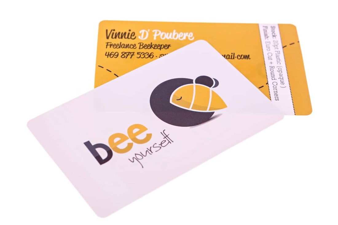 bee keeper Business Card Design Example - Print Peppermint