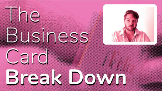 Business Card Break Down - Feliz Interiors - Print Peppermint