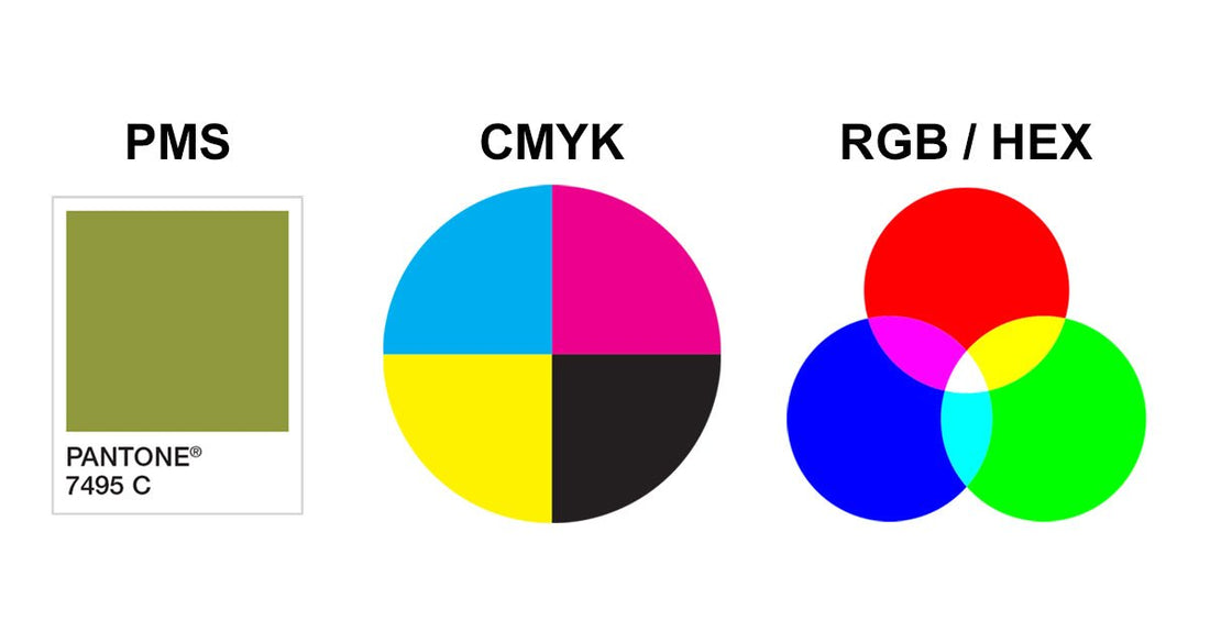 Farbe: RGB vs. Hex vs. CMYK vs. PMS (Pantone) - was ist der Unterschied? VIDEO - Print Peppermint