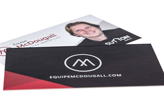 equipe mc douga Business Card Design Example - Print Peppermint