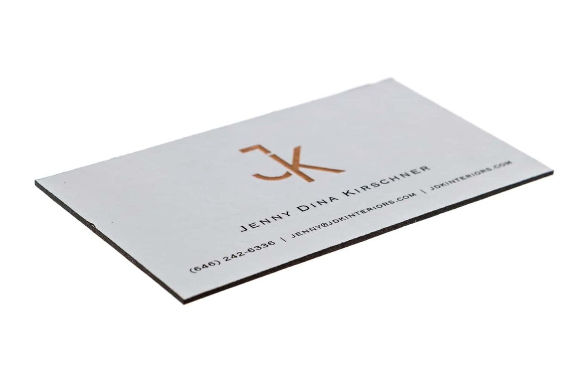 jdk interiors Business Card Design Example - Print Peppermint