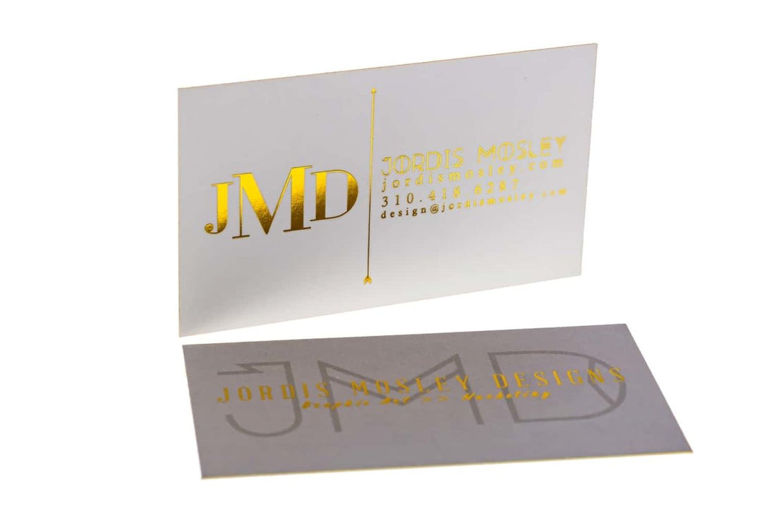 jmd designs Business Card Design Example - Print Peppermint