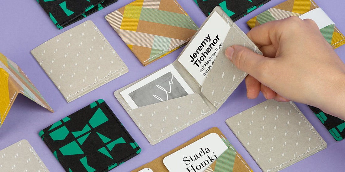 Our 8 Favorite Square Business Card Holders and Cases! - Print Peppermint