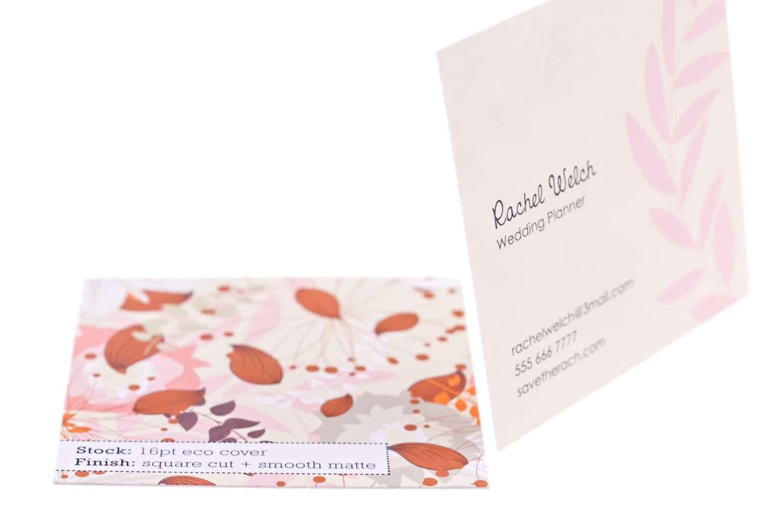 Rachel Wedding Planner Visitenkarten-Designbeispiel - Print Peppermint