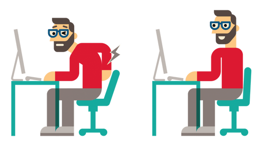 Sitting = Reverse Evolution (Health in the Workplace) - Print Peppermint