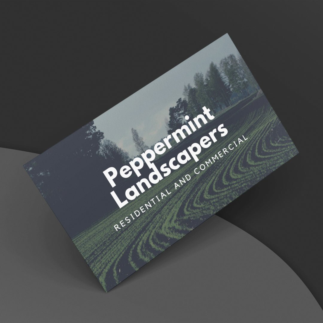Landschaftsgestaltung Visitenkarten - Print Peppermint
