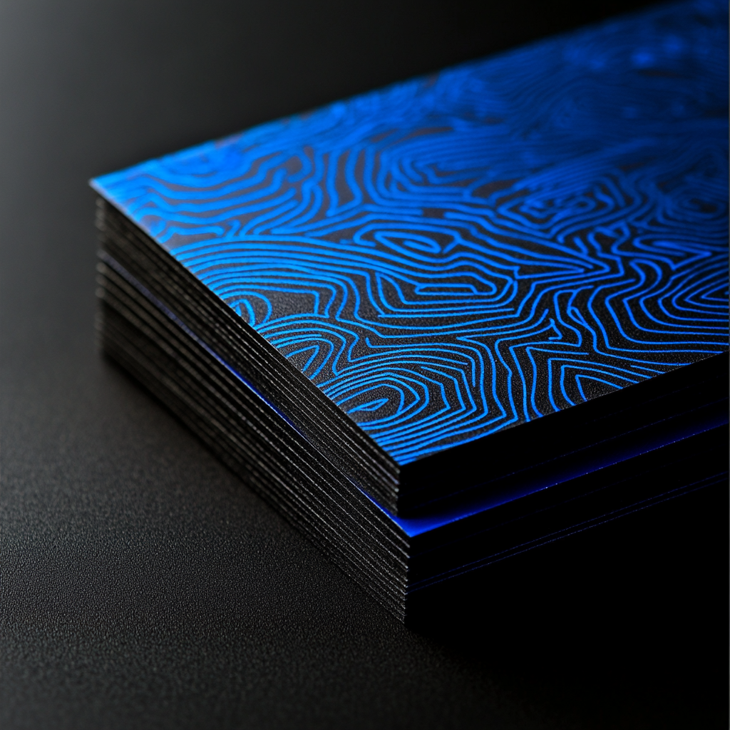 Standard Hot Foil Stamped Business Cards