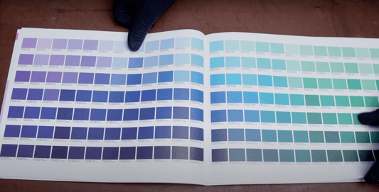 Drucken - Referenzhandbuch für 4-Farben-Prozessfarben - Print Peppermint - Brauch