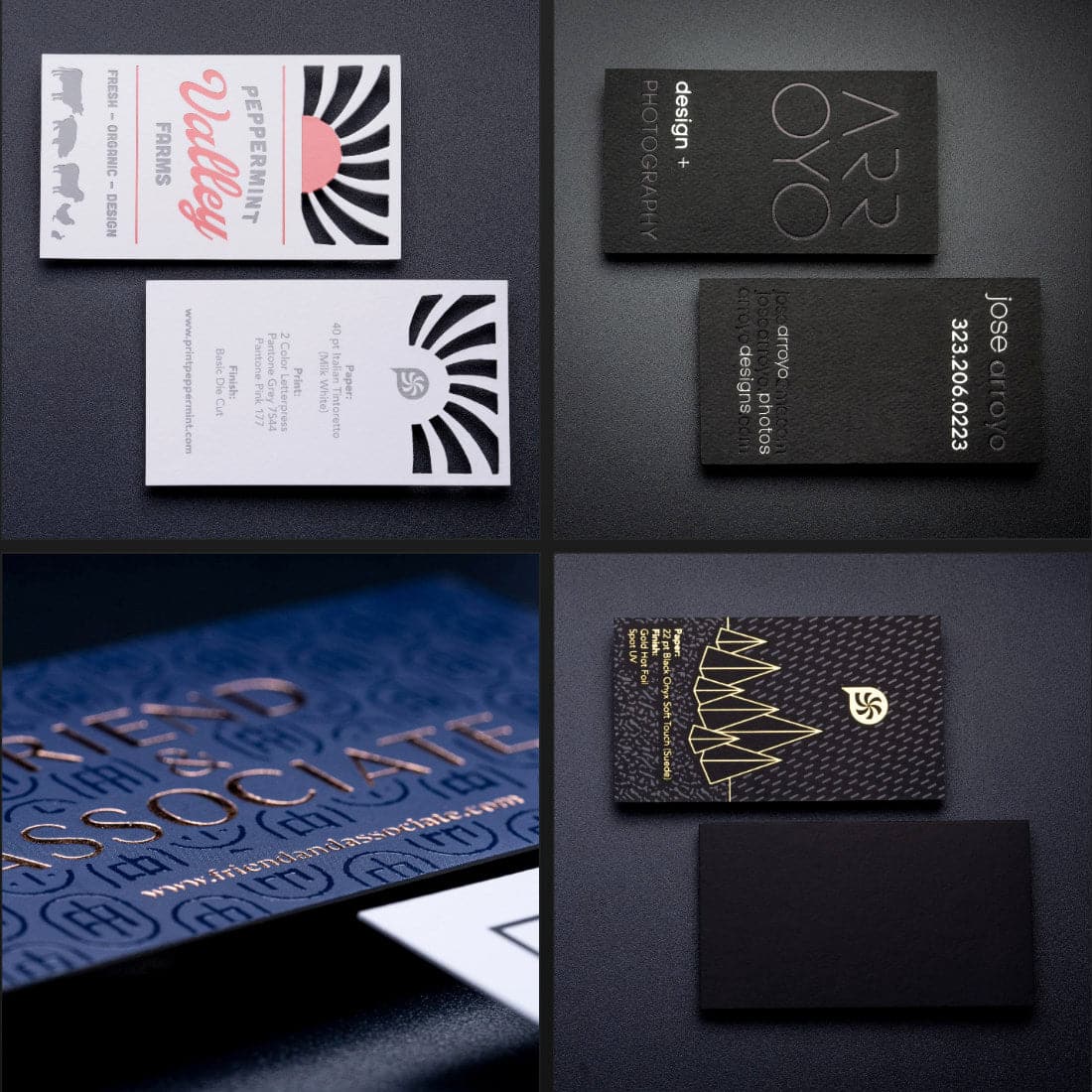 Folded Business Cards - Print Business Cards with Twice the Space