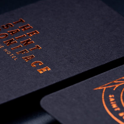 Wild Business Cards 450gsm - Textured Foil Business Cards