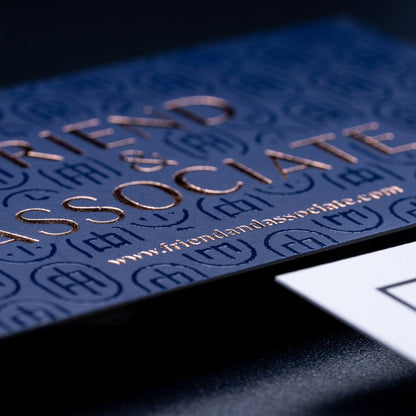 Metallic foil stickers including gold foil, silver foil, copper foil, rose  gold and various other speciality options