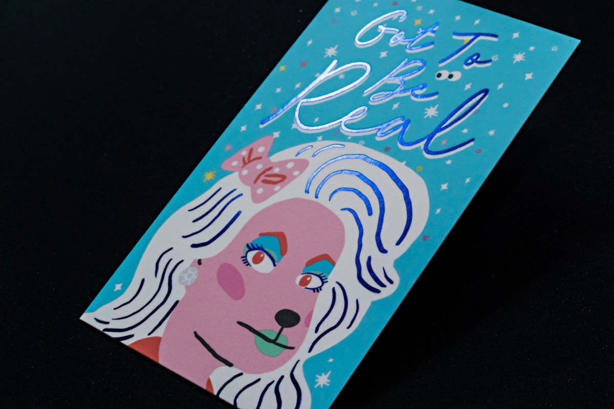 print - Foil Business Cards - Print Peppermint - custom
