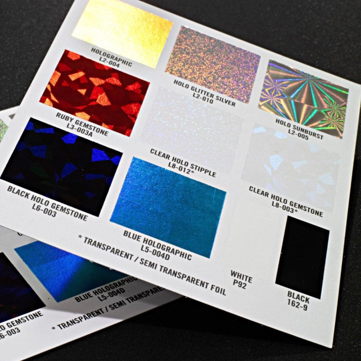 print - Hot Foil Stamping Colors Sample Card - Print Peppermint - custom