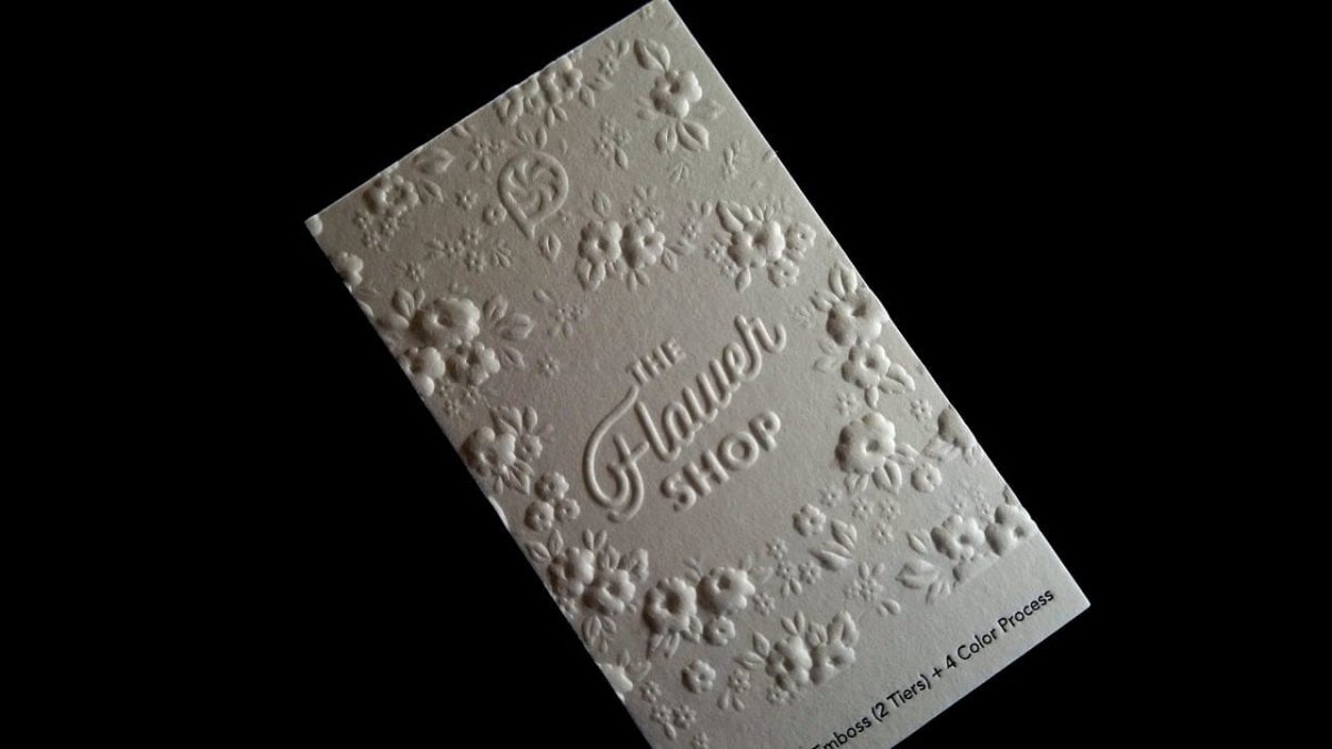 Source Custom Letterpress Printing Gallery Cards, New 500Gsm Business Card  Embossed Paper on m.