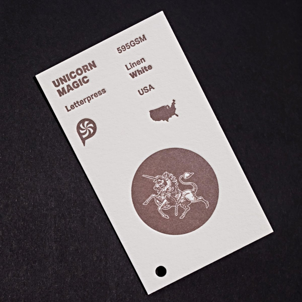 Drucken - Letterpress-Papiermuster - Print Peppermint - Brauch