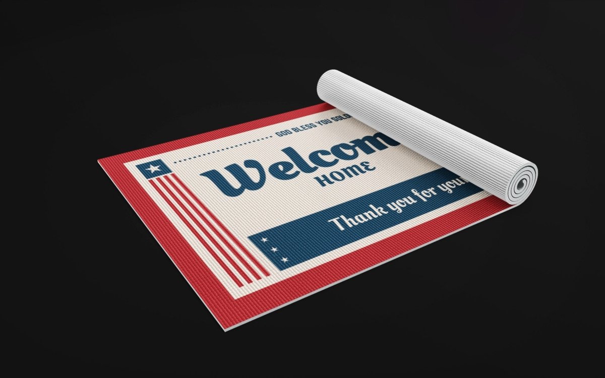 print - Military & Welcome Home Banners - Print Peppermint - custom