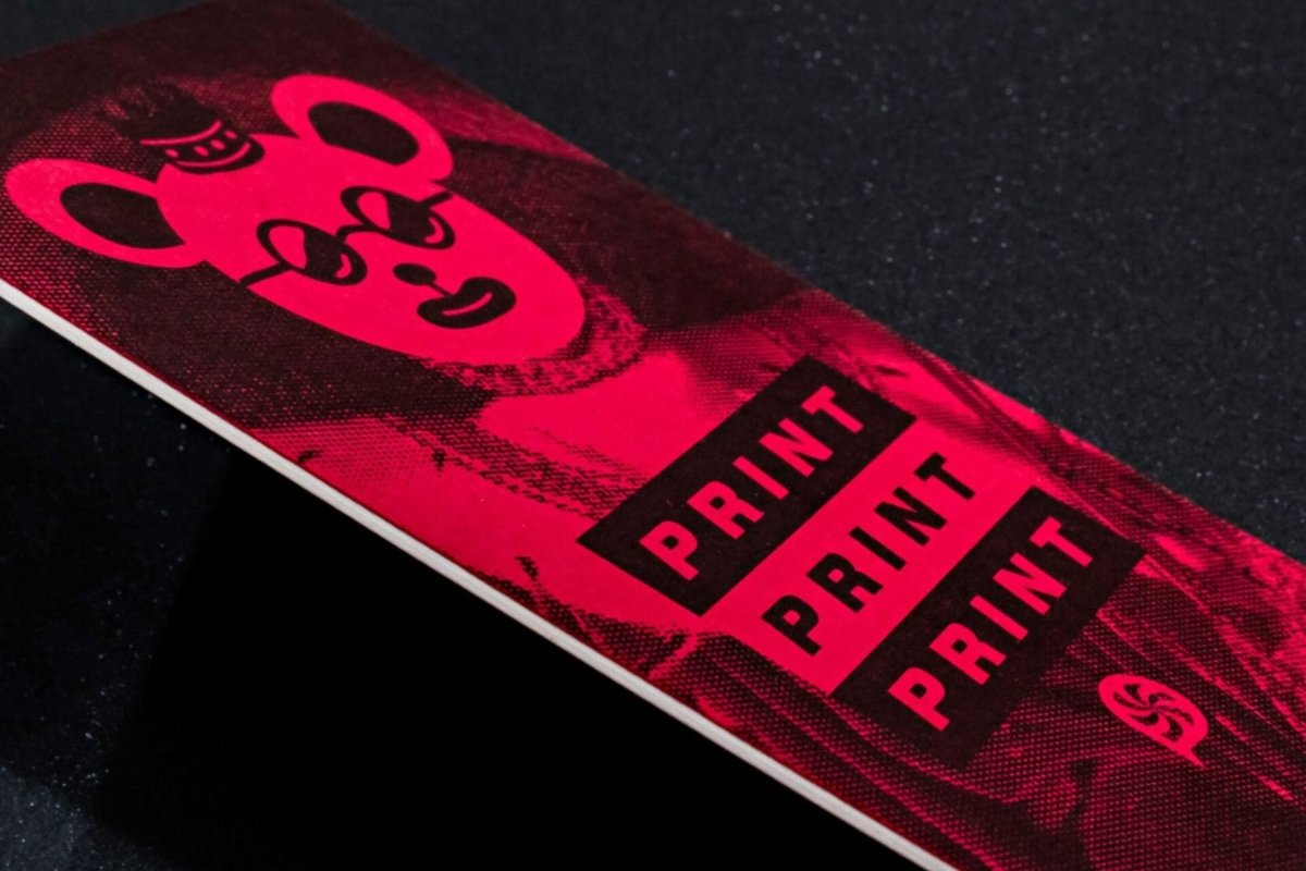 print - Neon Paper Business Cards - Print Peppermint - custom